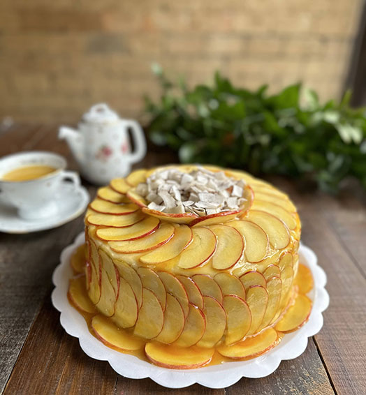 Bolo de Maçã Artesanal